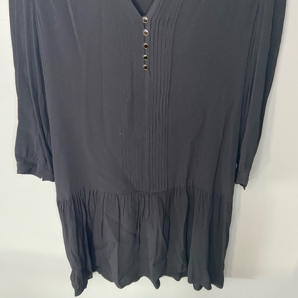 Anthropologie Maeve Caravane Tunic Dress in Black - Picture 5 of 10
